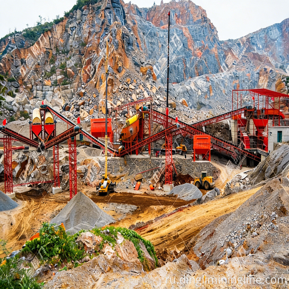 Airport Aggregate Sand Line
